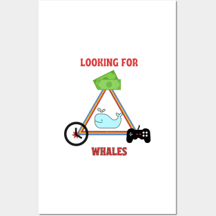 Looking for whales Posters and Art